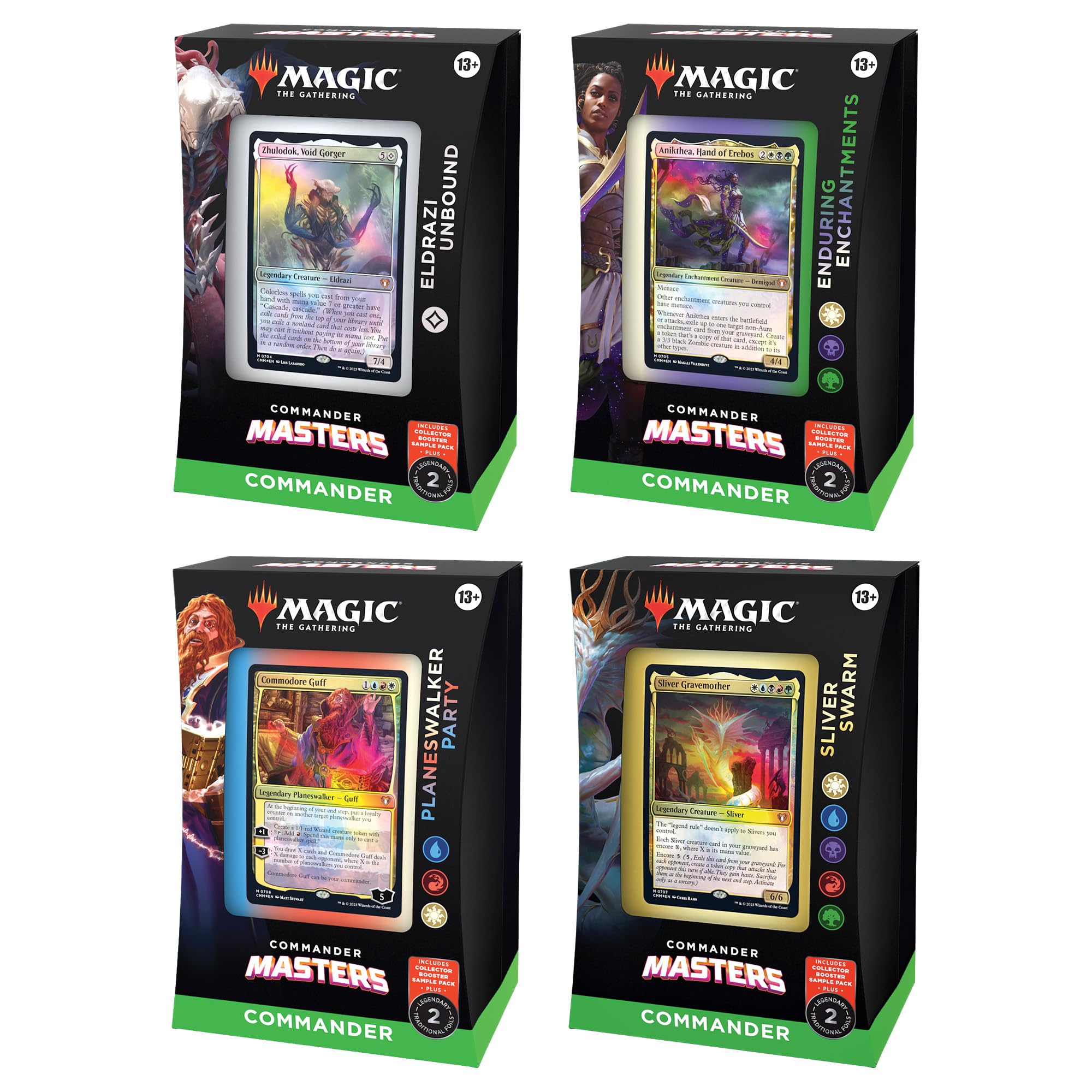 mtg new commander decks Magic: The Gathering | Marvel Super Heroes Deck Bundle including a foil Final Fantasy Commander Decks Revealed,